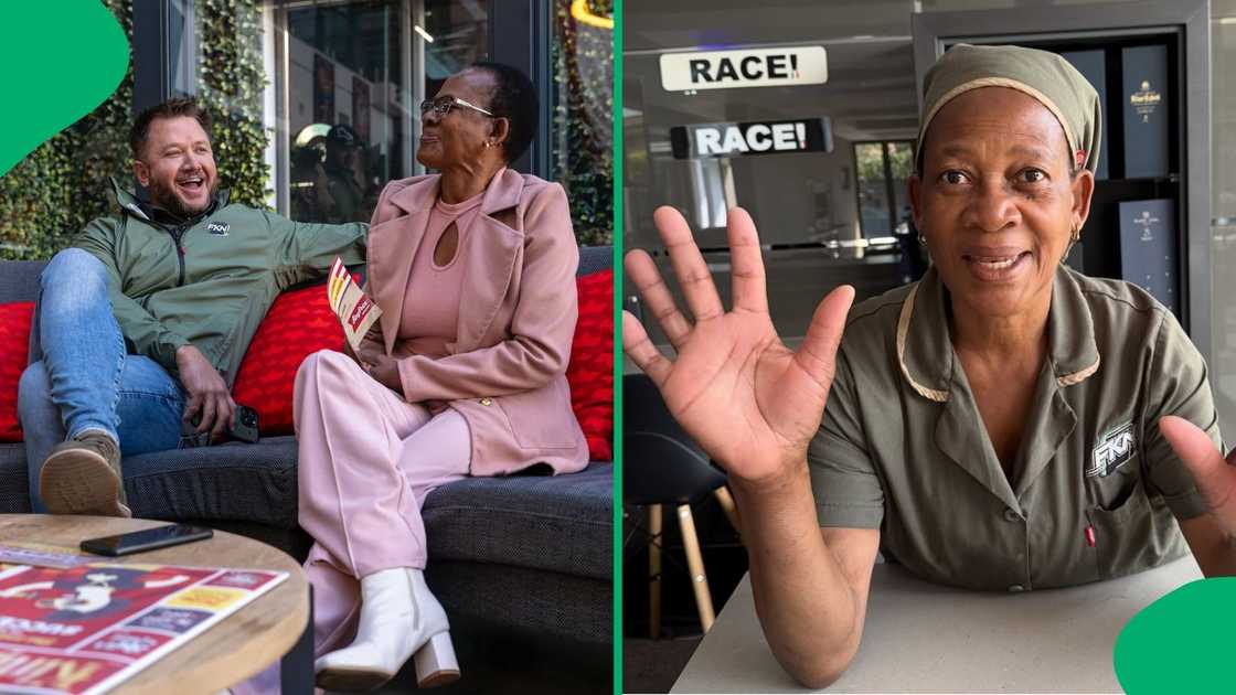 She and the family had planned to scare him with a mouse, which he fears