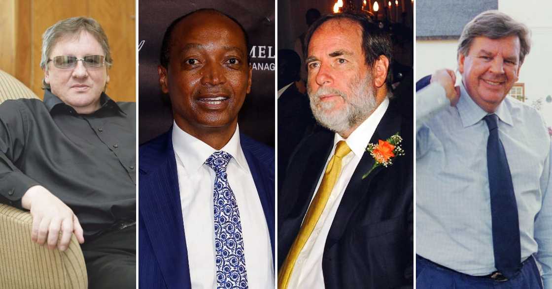 Douw Steyn, Patrice Mostepe, Nicky Oppenhiemer, Johann Ruppert Douw Steyn, Patrice Mostepe, Nicky Oppenhiemer, Johann Ruppert