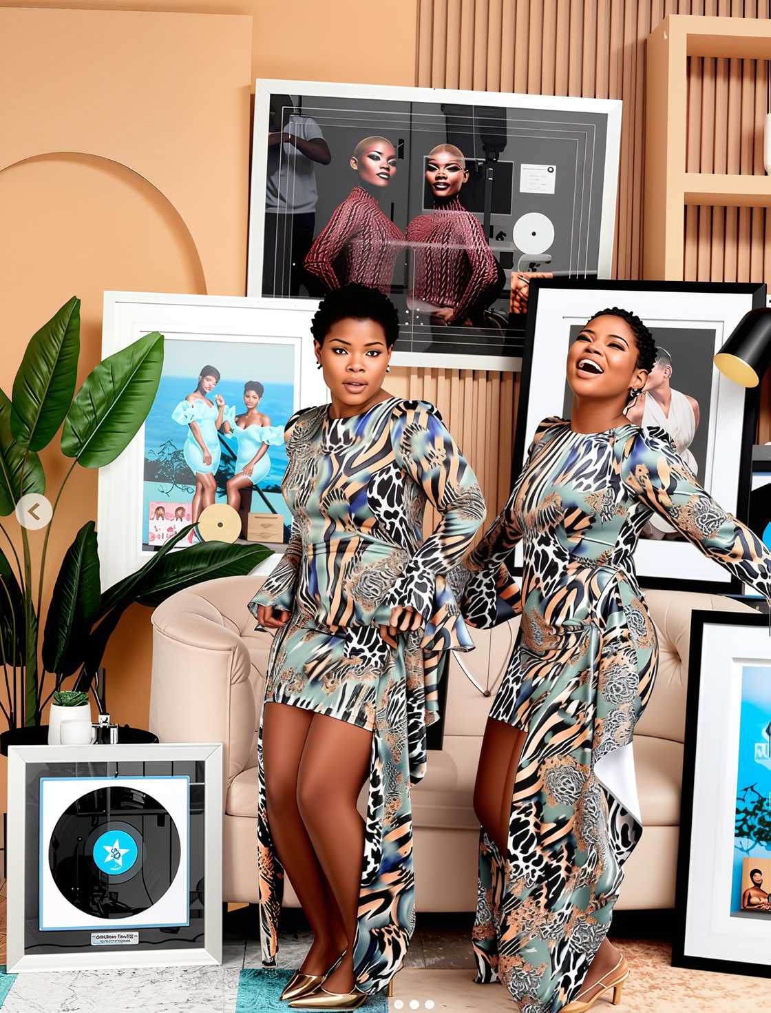 Qwabe twins bought a new car Qwabe twins bought a new car