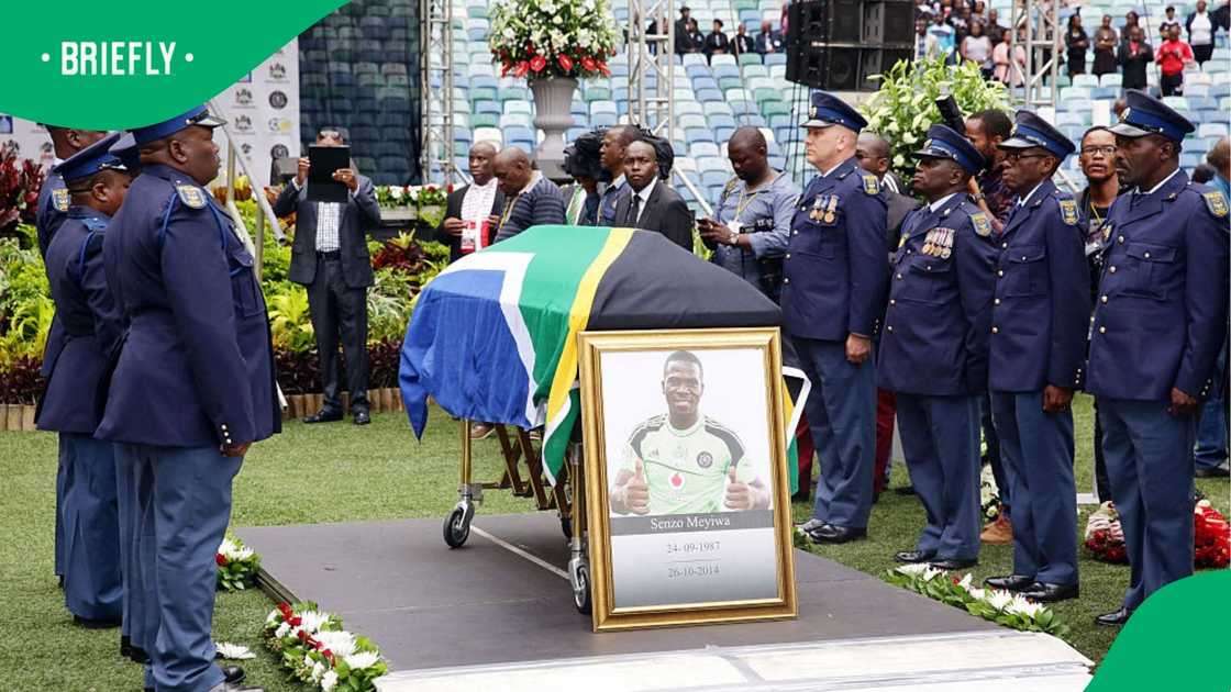 Senzo Meyiwa was killed in 2014 Senzo Meyiwa was killed in 2014