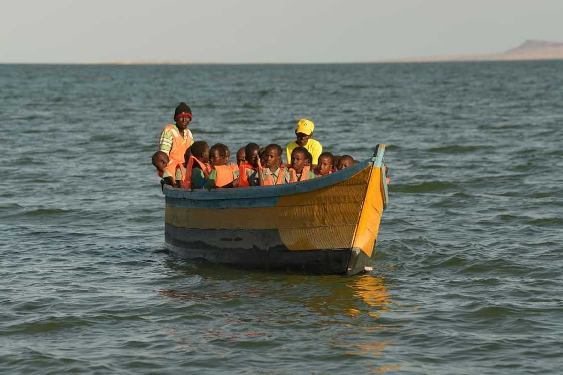 Three years ago, the lake started rising dramatically Three years ago, the lake started rising dramatically
