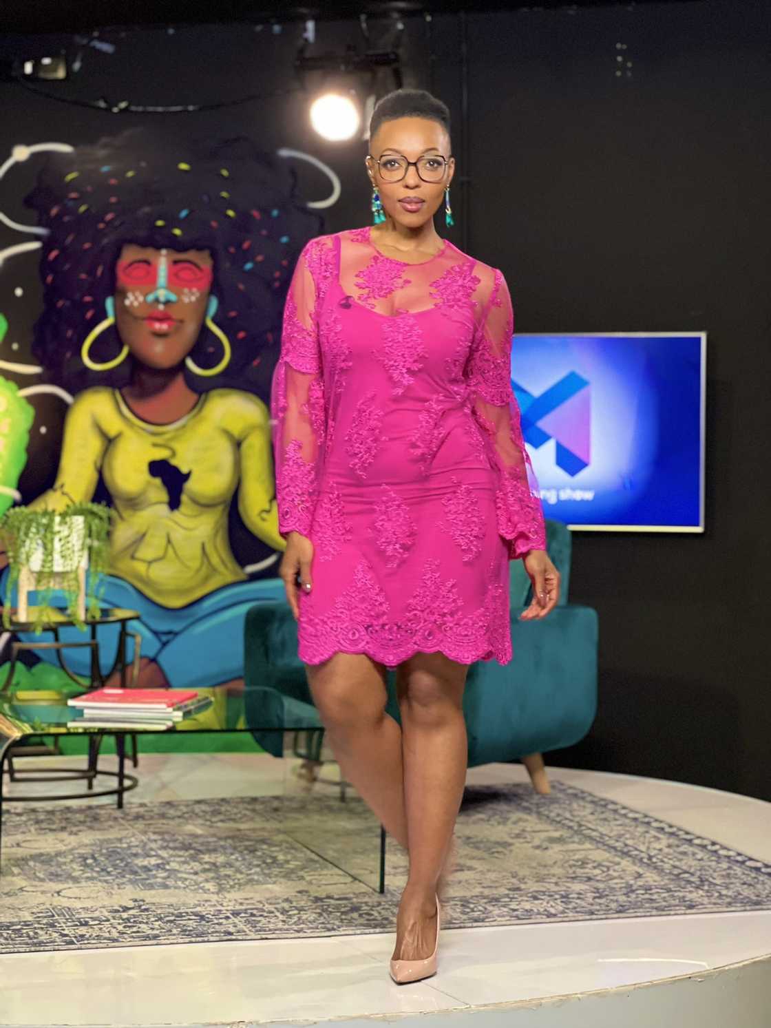 Pabi Moloi was asked about her weight loss during an interview