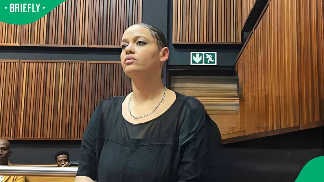 Tiffany Meek appeared in court for the murder of her son Tiffany Meek appeared in court for the murder of her son