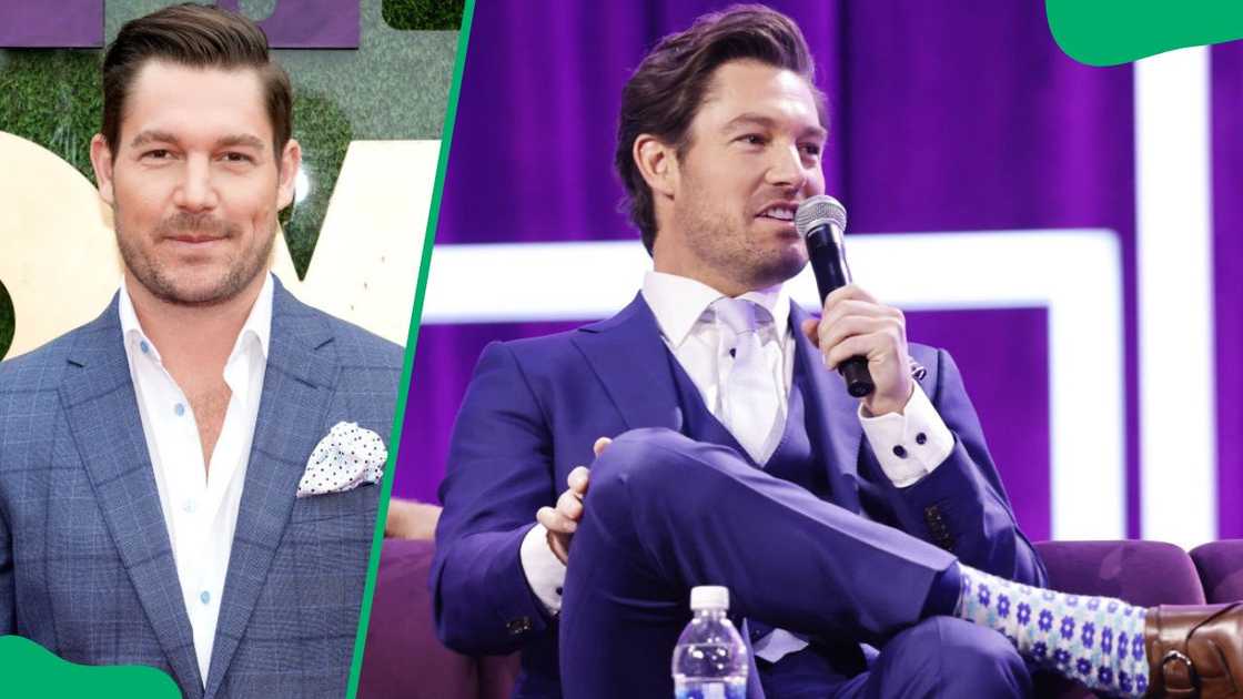 Craig Conover at the 2022 MTV Movie & TV Awards (L). The actor during a 2023 Caesars Forum (R) Craig Conover at the 2022 MTV Movie & TV Awards (L). The actor during a 2023 Caesars Forum (R)