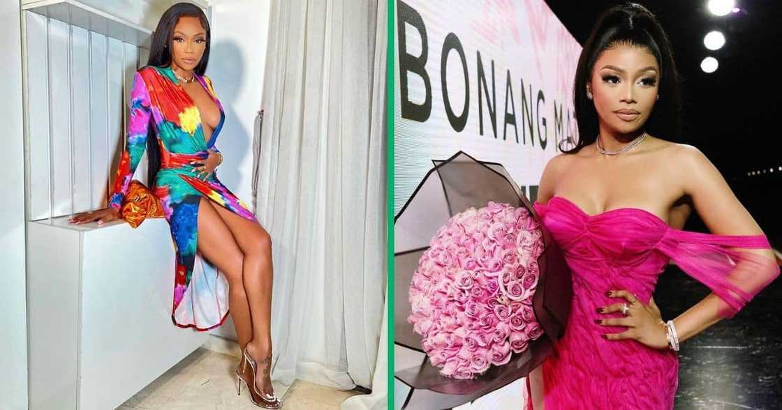 Bonang Matheba kicked off Valentine's Month