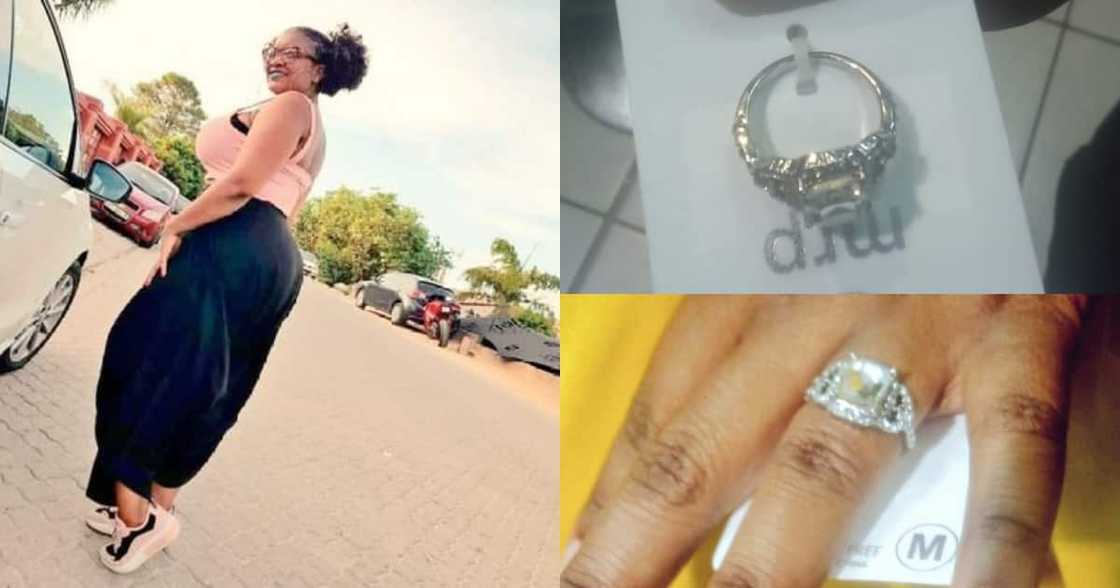 Mzansi Ladies React Hilariously to R30 Engagement Ring: "Awume Tuu" Mzansi Ladies React Hilariously to R30 Engagement Ring: "Awume Tuu"