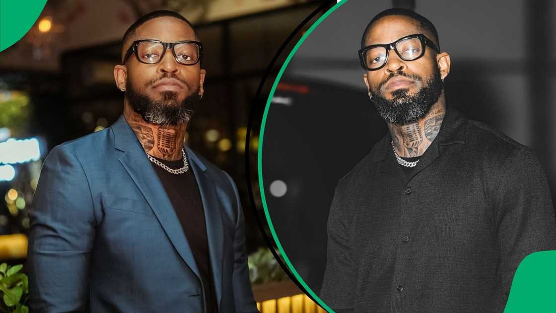 Prince Kaybee was mortified by his old picture Prince Kaybee was mortified by his old picture