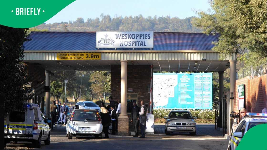 The power supply was switched off at Weskoppies The power supply was switched off at Weskoppies