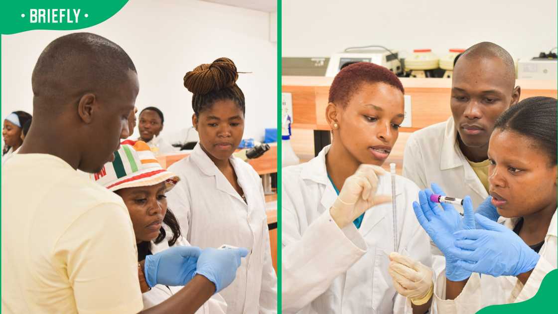 Mangosuthu University of Technology students Mangosuthu University of Technology students