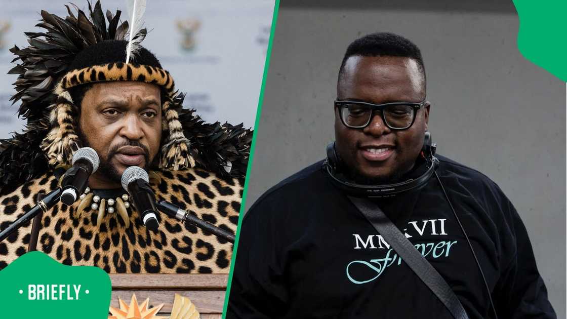 Sol Phenduka reacted to a video of Queen Nomzamo Myeni
