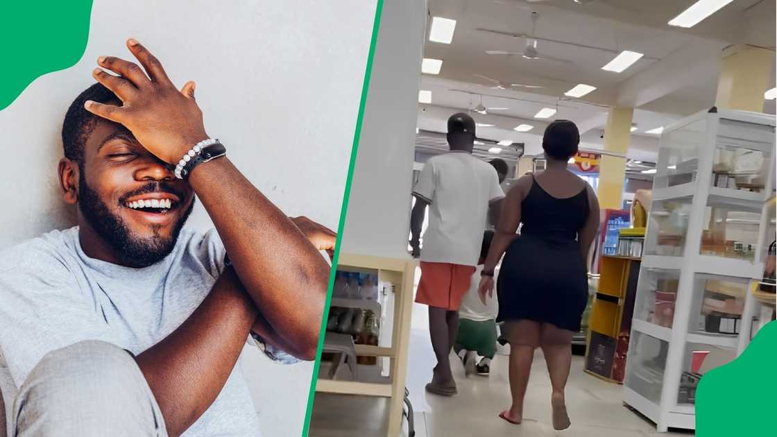 SA amused as midget with big woman faces off against boy SA amused as midget with big woman faces off against boy