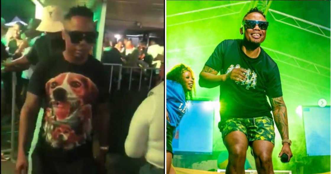 DJ Tira having a bit too much fun DJ Tira having a bit too much fun