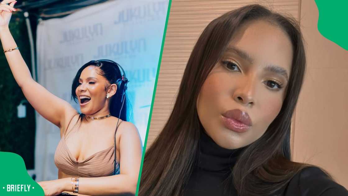 Thuli Phongolo flaunts her curves in new photos Thuli Phongolo flaunts her curves in new photos