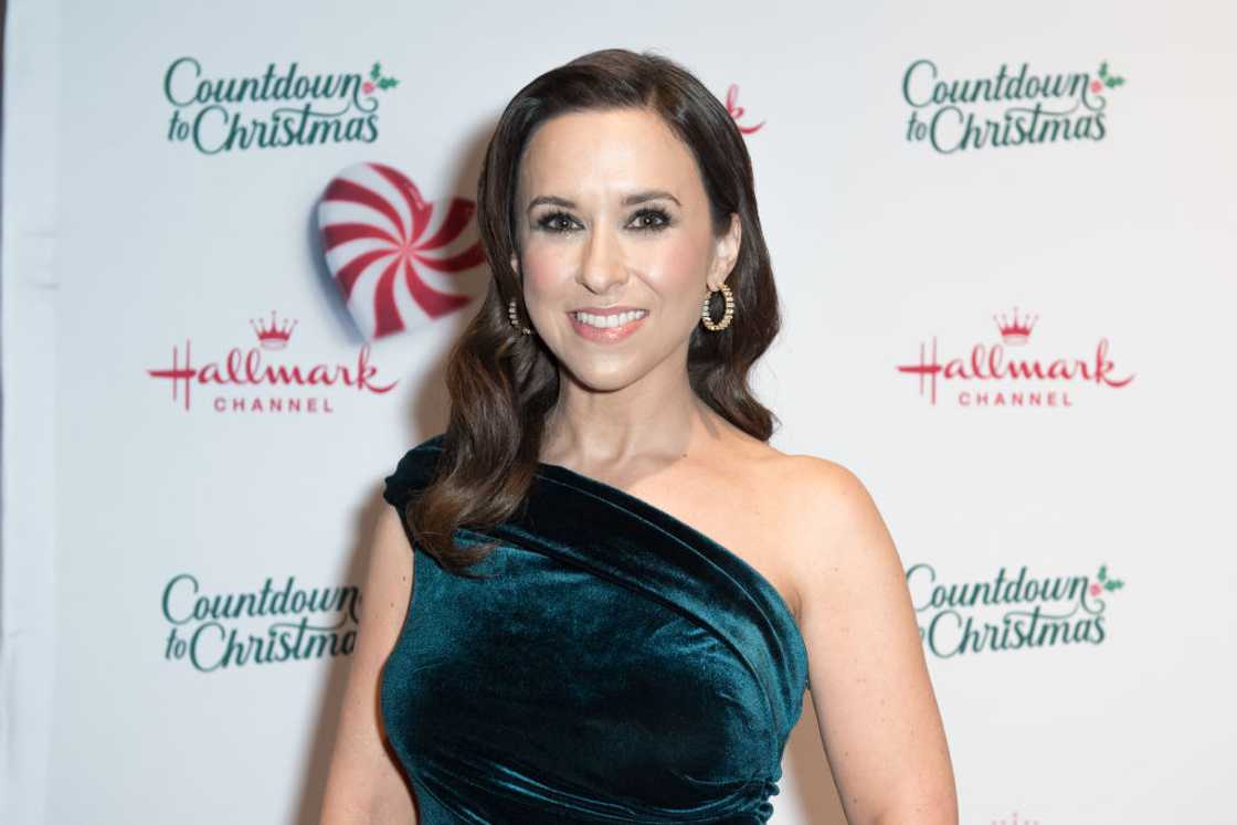 Lacey Chabert at the Hallmark Channel's countdown to the Christmas holiday celebration