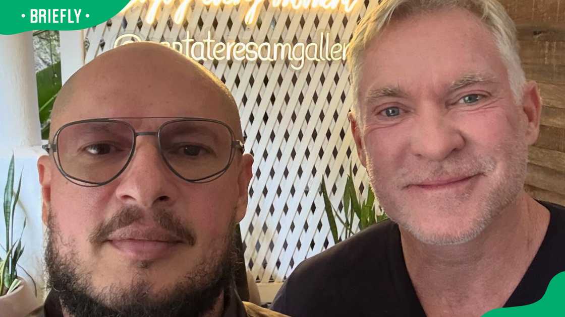 Rubem Robierb and Sam Champion in Brazil Rubem Robierb and Sam Champion in Brazil