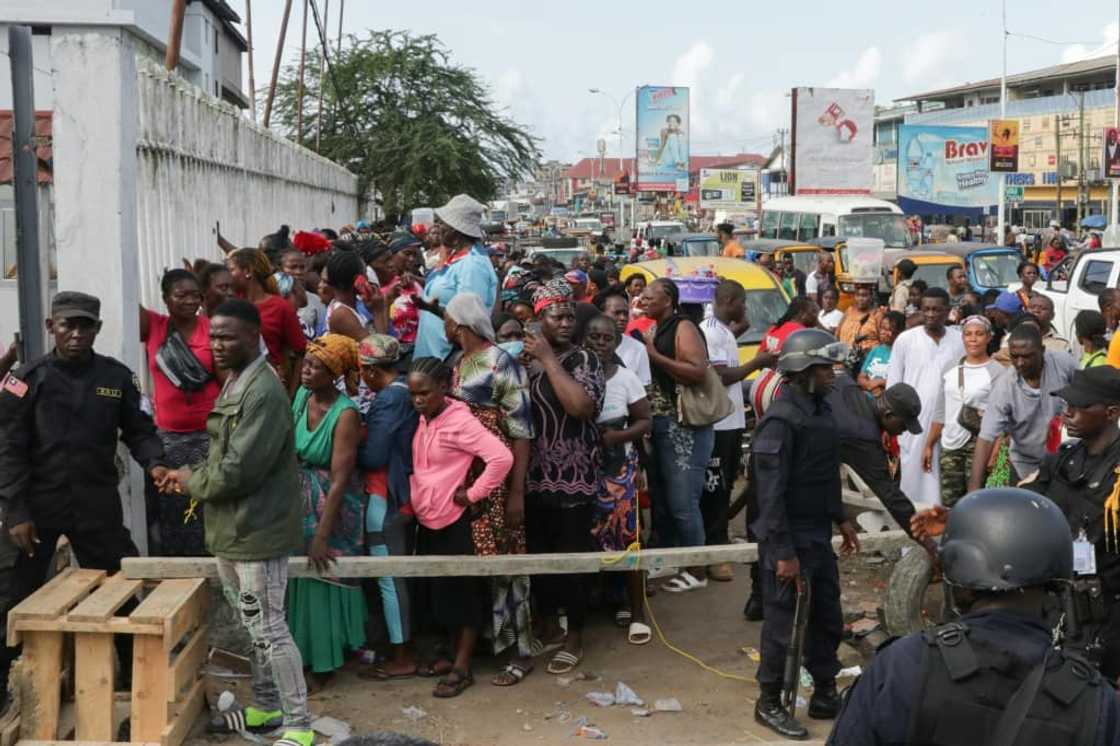 The price of rice, the national staple, has been steadily rising for months The price of rice, the national staple, has been steadily rising for months