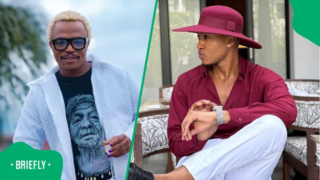 Somizi and Mich caused a stir.