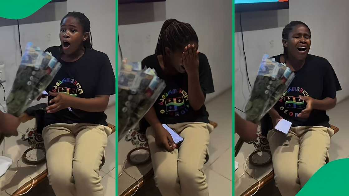 A TikTok video shows the emotional reaction of matric pupils to their results.