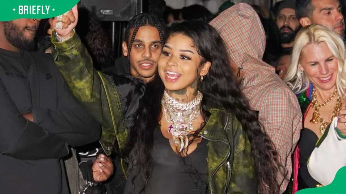 Chrisean Rock attending French Montana's Birthday Celebration Chrisean Rock attending French Montana's Birthday Celebration