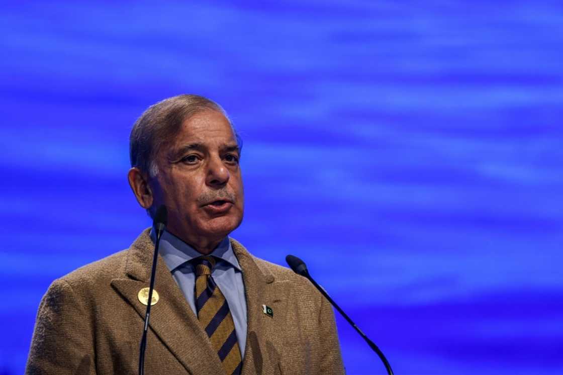 Rich nations have fallen short on delivering climate finance, said Pakistan's Shehbaz Sharif