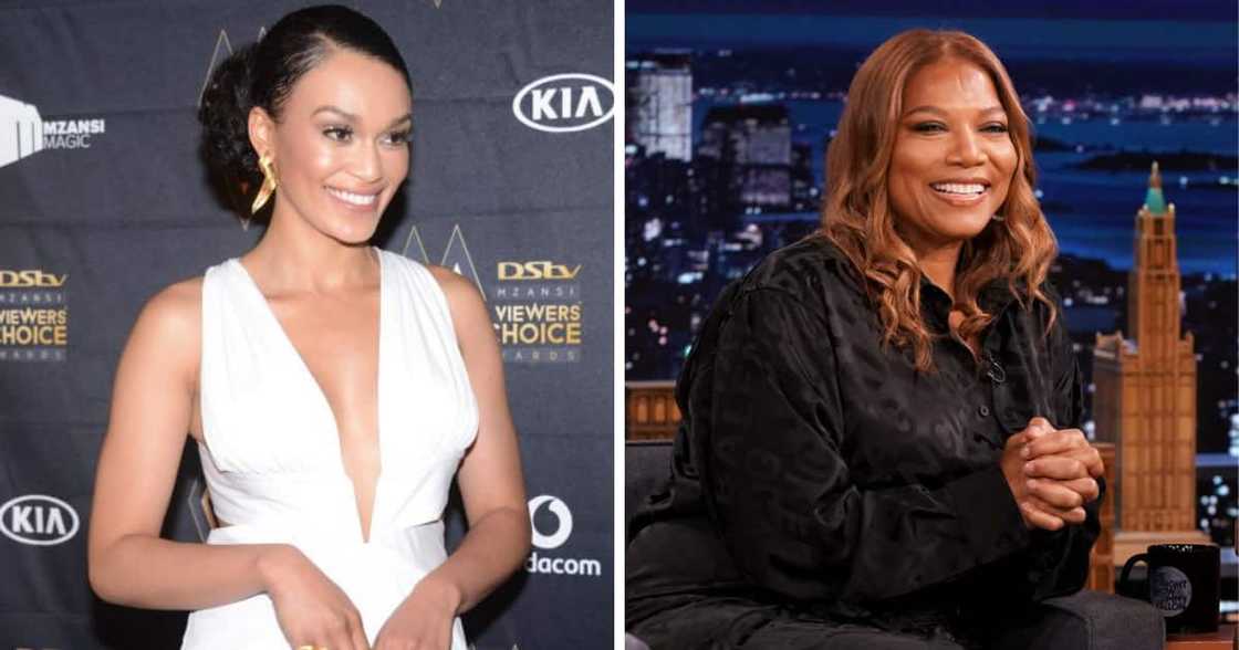 Pearl Thusi, Queen Latifah, Instagram, Message, 'Queen Sono', Hollywood, Actress, Shout Out, Tears Pearl Thusi, Queen Latifah, Instagram, Message, 'Queen Sono', Hollywood, Actress, Shout Out, Tears