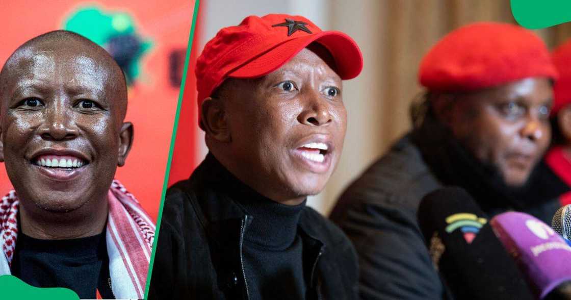 Julius malema wore a R27,000 pair of shoes to the Durban July