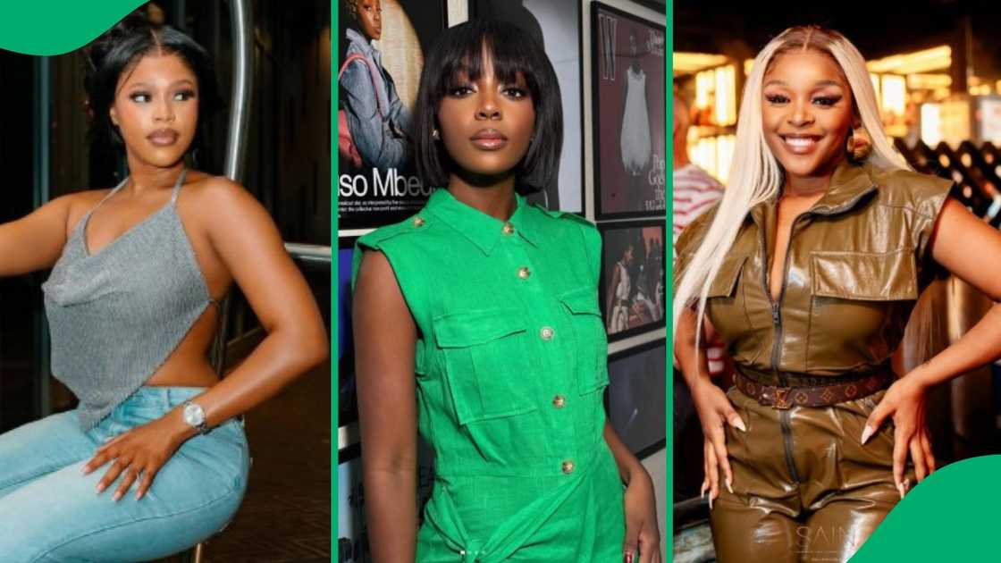 Thuso Mbedu, Natasha Tahane and Mbalenhle Mavimbela worked at McDonald's