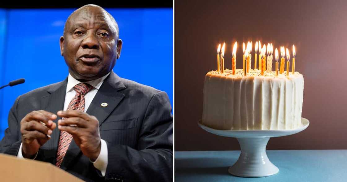 President Ramaphosa thanked peeps for the birthday wishes. President Ramaphosa thanked peeps for the birthday wishes.