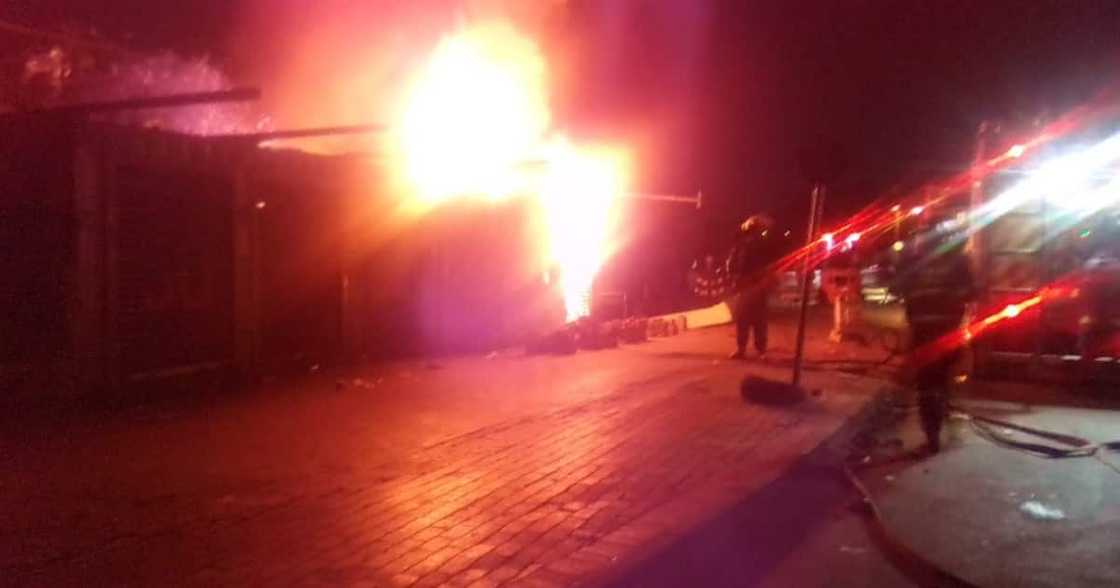 Pan Africa Mall, Alexandra, mob attack, burn stalls, Operation Dudula, clash