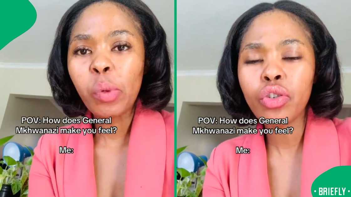 A touching TikTok video featured a woman praising Mkhwanazi for being a symbol of protection and strength A touching TikTok video featured a woman praising Mkhwanazi for being a symbol of protection and strength