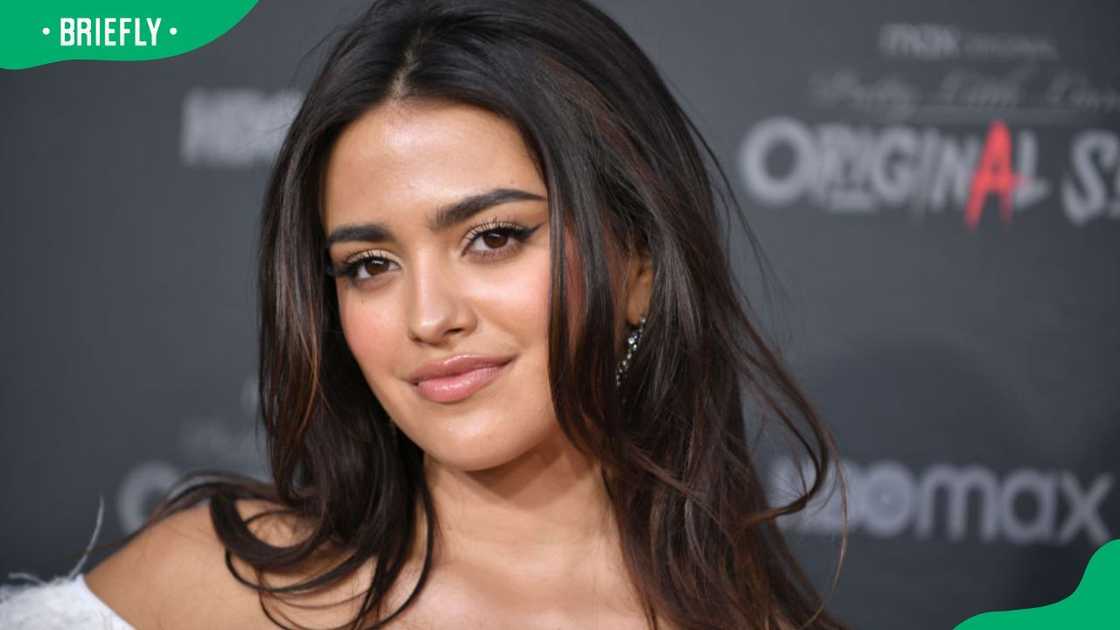 Maia Reficco during the 2022 screening of HBOMax’s Pretty Little Liars: Original Sin at Warner Bros. Studios Maia Reficco during the 2022 screening of HBOMax’s Pretty Little Liars: Original Sin at Warner Bros. Studios