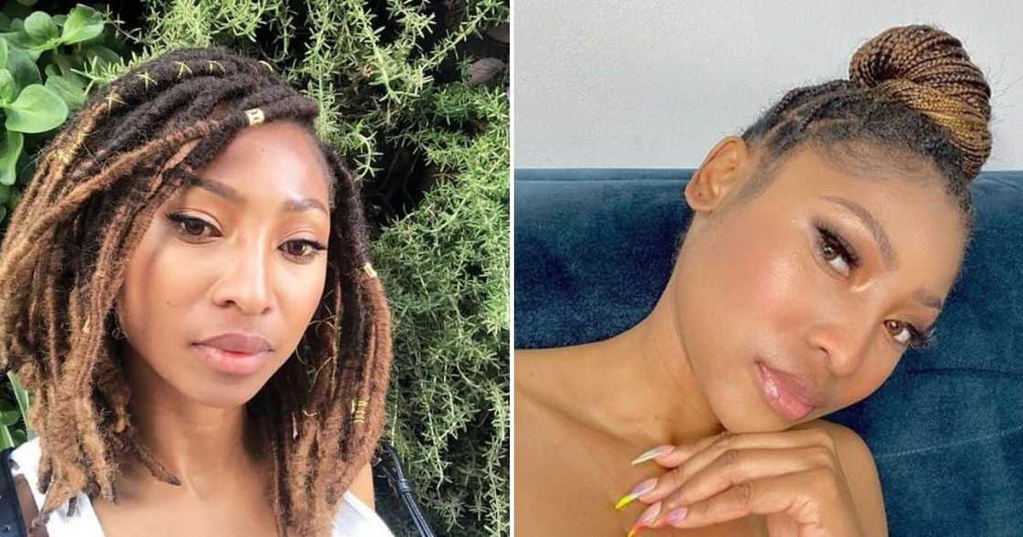 Enhle Mbali trended after cheatig scandal Enhle Mbali trended after cheatig scandal