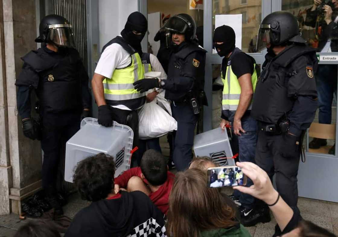 the 2017 referendum organised by the separatist government went ahead but descended into chaos the 2017 referendum organised by the separatist government went ahead but descended into chaos