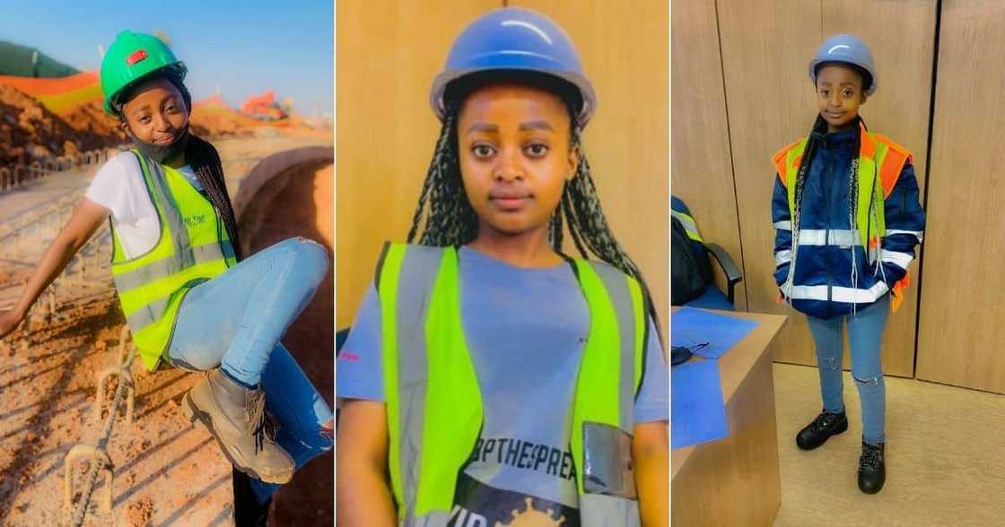 SA woman, builder, construction SA woman, builder, construction