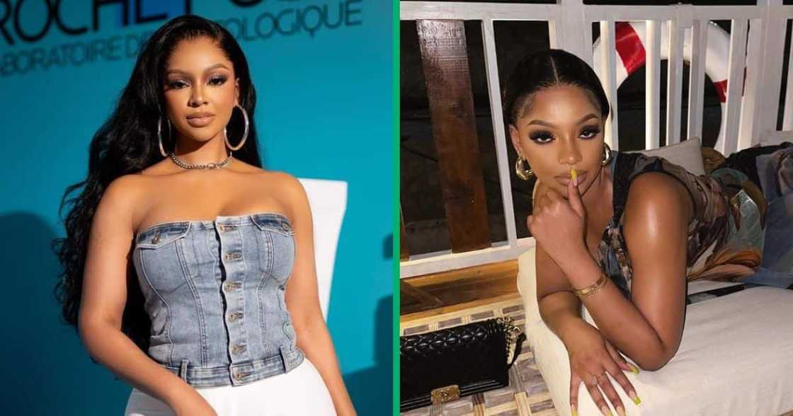 Brand influencer Mihlali Ndamase celebrated her 27th birthday. Brand influencer Mihlali Ndamase celebrated her 27th birthday.