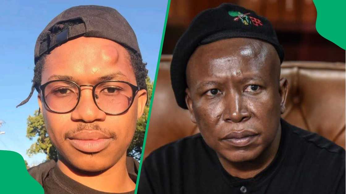 Musa Khawula trolls Malema Musa Khawula trolls Malema