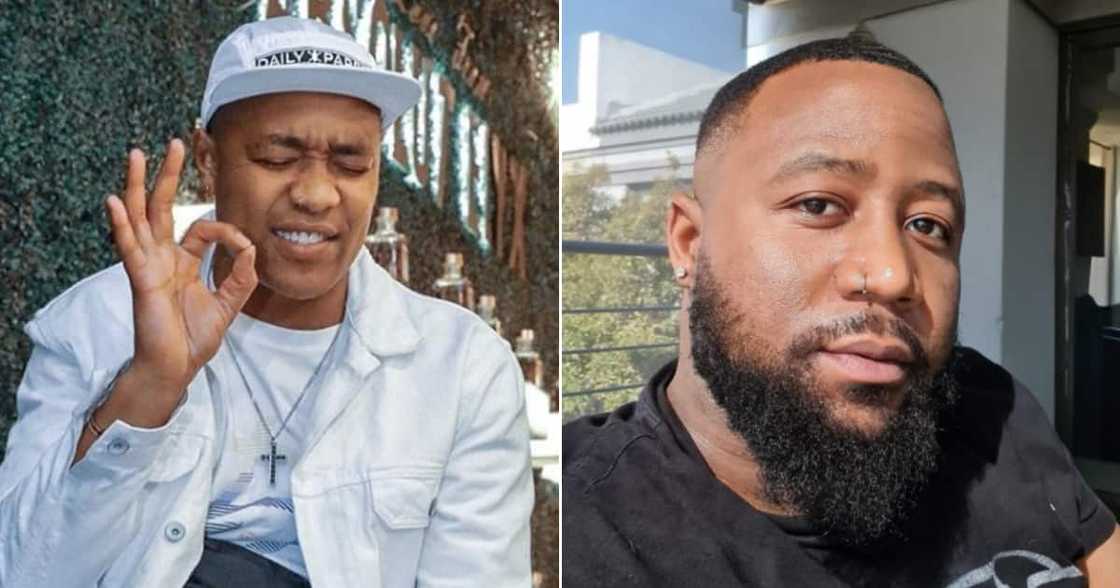 DJ Speedsta, Cassper Nyovest. DJ Speedsta, Cassper Nyovest.