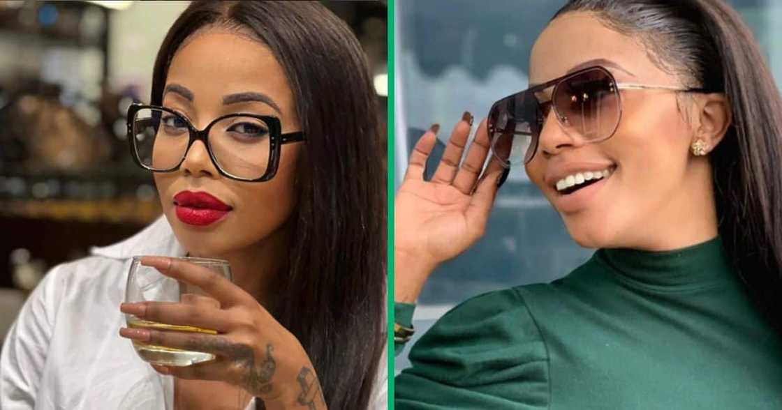 Kelly Khumalo celebrates wins. Kelly Khumalo celebrates wins.