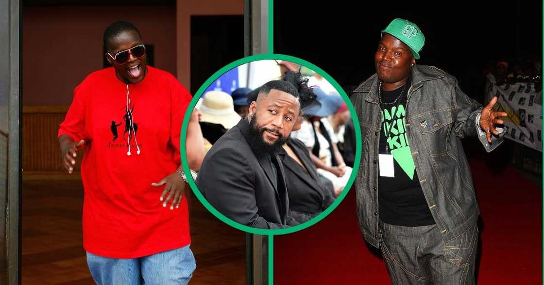 HHP arriving at MTV Africa Music Awards (MAMA) in Nairobi, Kenya, at MTV Africa Music Awards 2008 in Abuja, Nigeria, and Cassper Nyovest attending DJ Sumbody's funeral service at Apel Fourways Cross.