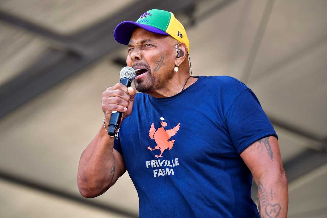Aaron Neville performs during the Allen Toussaint Tribute Aaron Neville performs during the Allen Toussaint Tribute