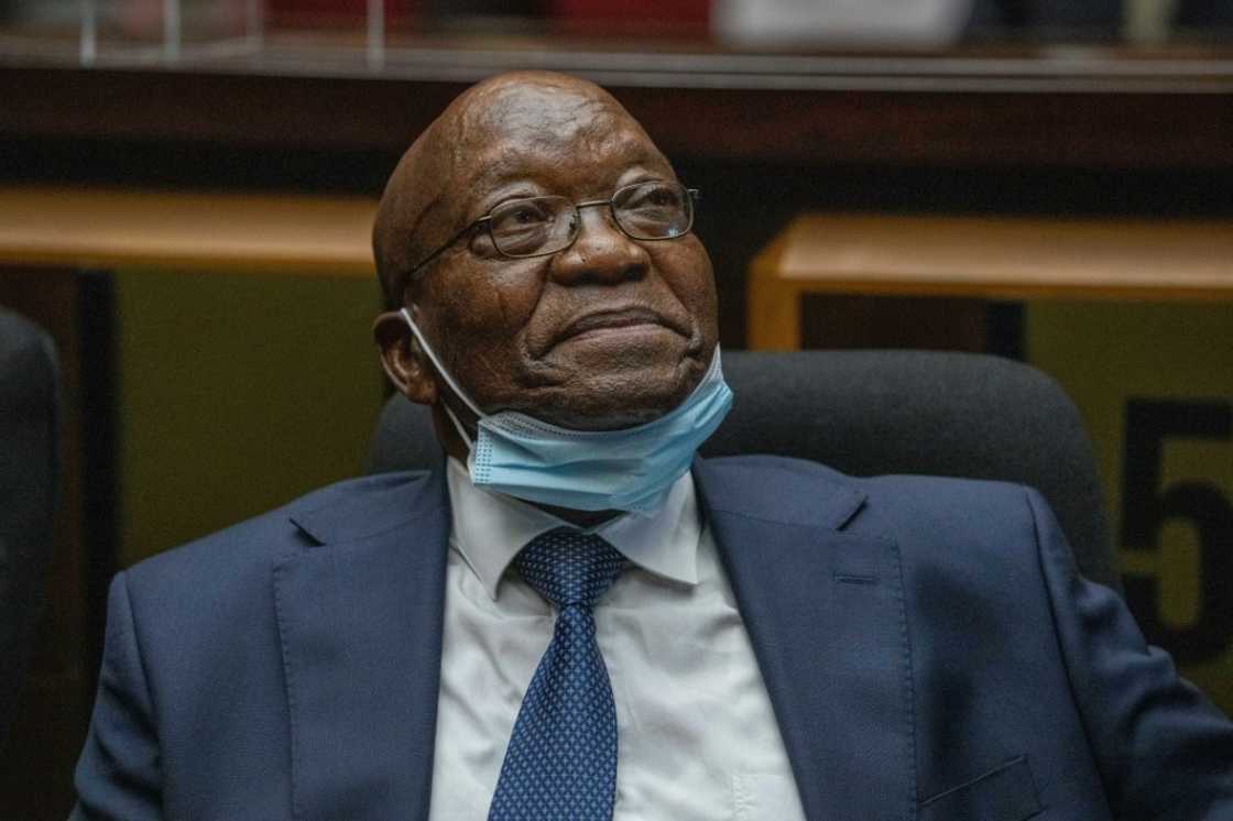 Zuma's jail sentence last year sparked protests and looting Zuma's jail sentence last year sparked protests and looting