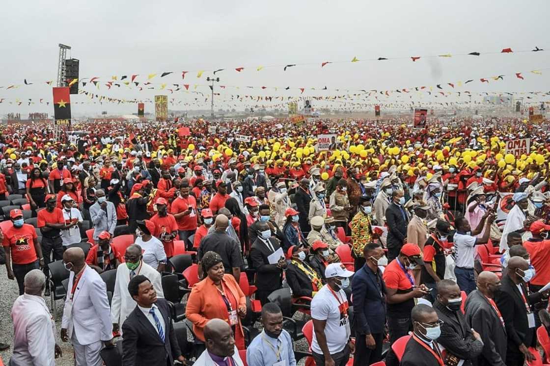 Polls show waning support for the People's Movement for the Liberation of Angola party Polls show waning support for the People's Movement for the Liberation of Angola party