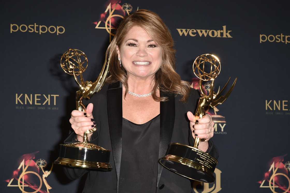 Valerie Bertinelli during the Emmy Awards