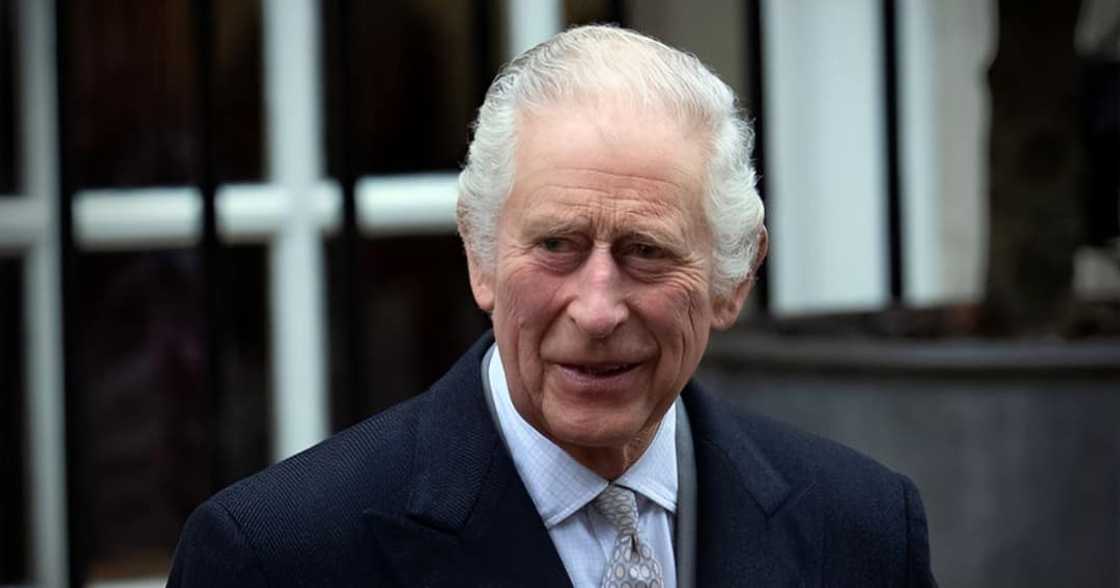 King Charles seen in public. King Charles seen in public.