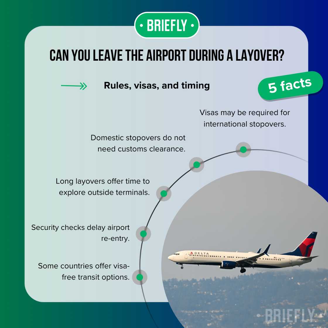 Facts about layovers during domestic or international flights Facts about layovers during domestic or international flights