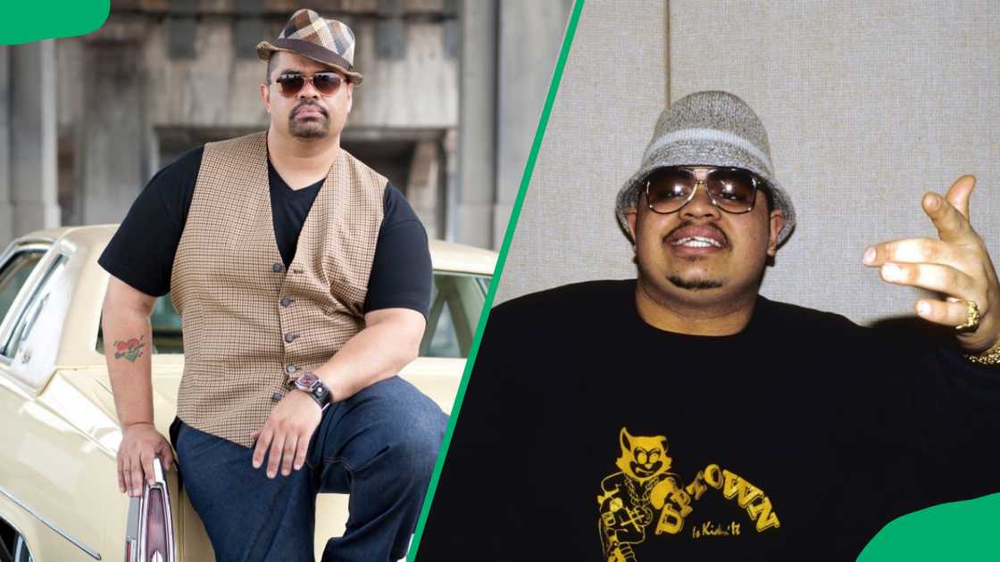 Heavy D in Los Angeles, California. The rapper in Los Angeles. Heavy D in Los Angeles, California. The rapper in Los Angeles.