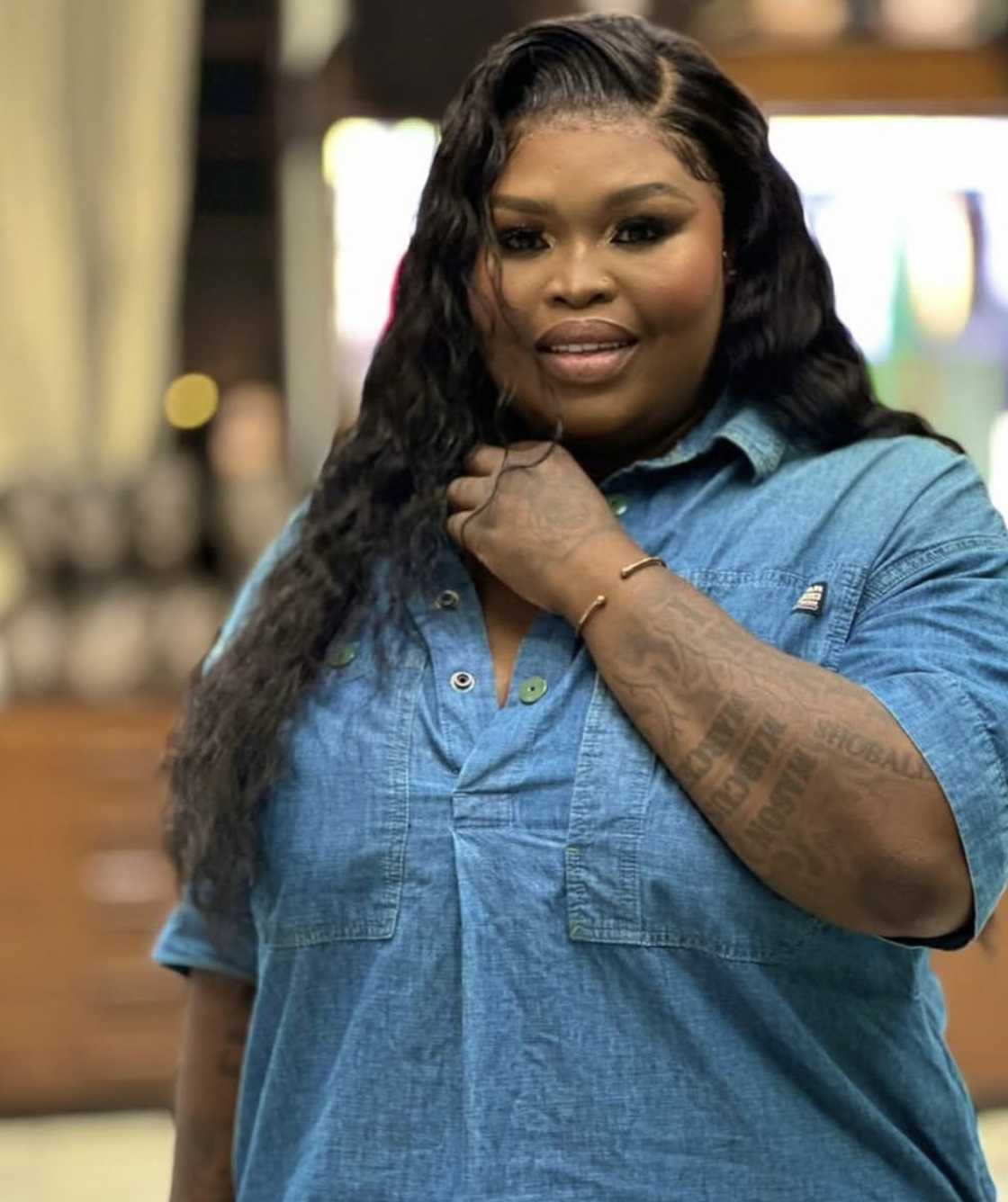 Gogo Maweni appeared in court Gogo Maweni appeared in court