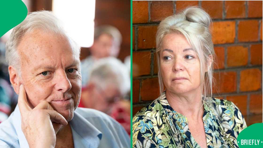 Fraud and money laundering suspect Louis Liebenberg kissed his wife Desiree in a viral video Fraud and money laundering suspect Louis Liebenberg kissed his wife Desiree in a viral video