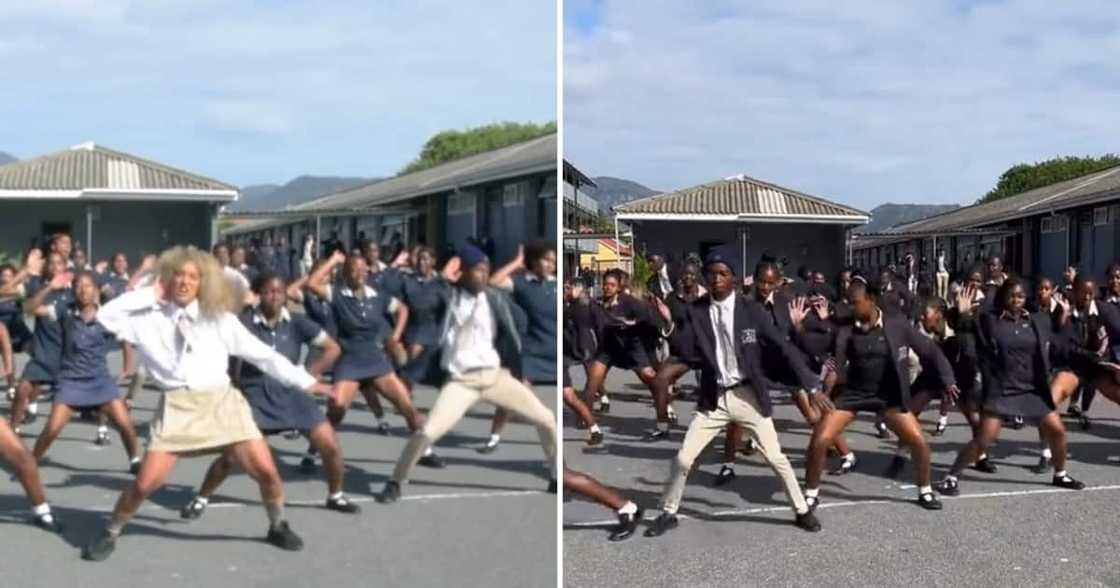 Wynberg High School students celebrated World Dance Day with Beyonce dance routine