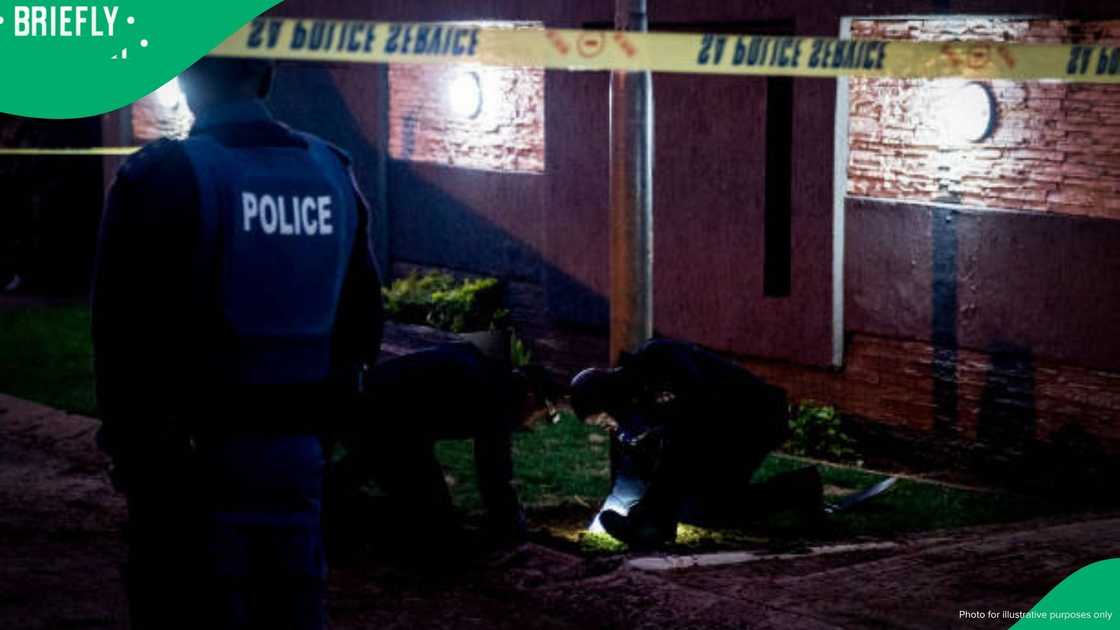 SAPS crime scene